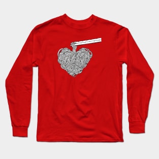 Love Ramen Noodles Long Sleeve T-Shirt